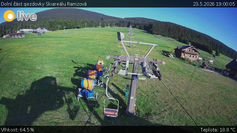 Horské atrakce Ramzová - Dolní část sjezdovky Skiareálu Ramzová - 23.5.2026 v 19:00