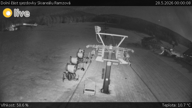 Horské atrakce Ramzová - Dolní část sjezdovky Skiareálu Ramzová - 28.5.2026 v 00:00