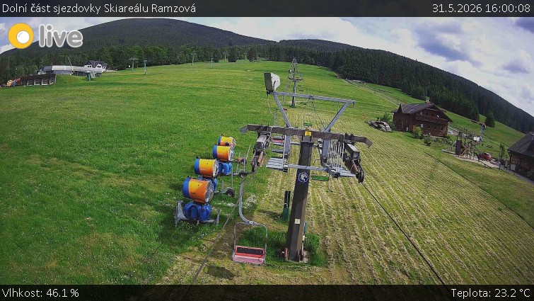 Horské atrakce Ramzová - Dolní část sjezdovky Skiareálu Ramzová - 31.5.2026 v 16:00