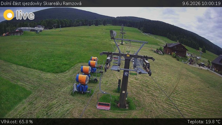 Horské atrakce Ramzová - Dolní část sjezdovky Skiareálu Ramzová - 9.6.2026 v 10:00