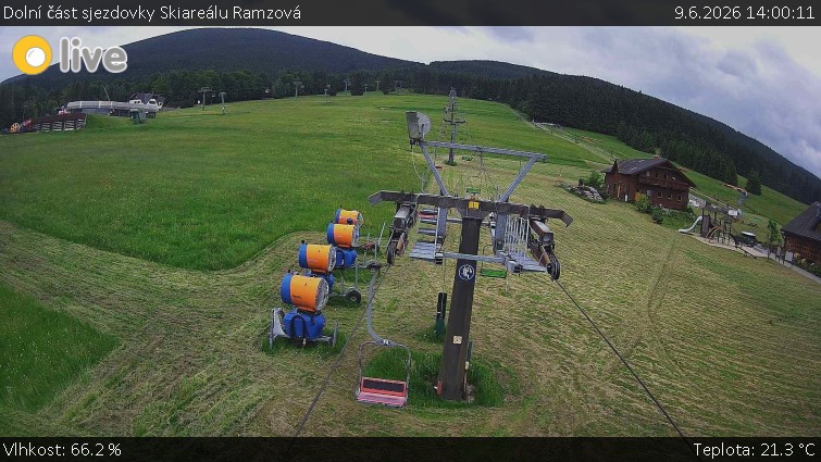 Horské atrakce Ramzová - Dolní část sjezdovky Skiareálu Ramzová - 9.6.2026 v 14:00