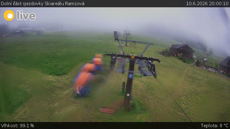 Horské atrakce Ramzová - Dolní část sjezdovky Skiareálu Ramzová - 10.6.2026 v 20:00