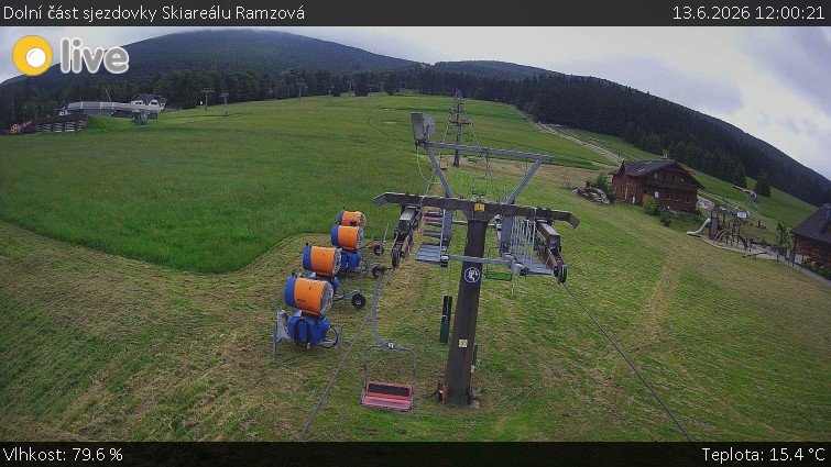 Horské atrakce Ramzová - Dolní část sjezdovky Skiareálu Ramzová - 13.6.2026 v 12:00