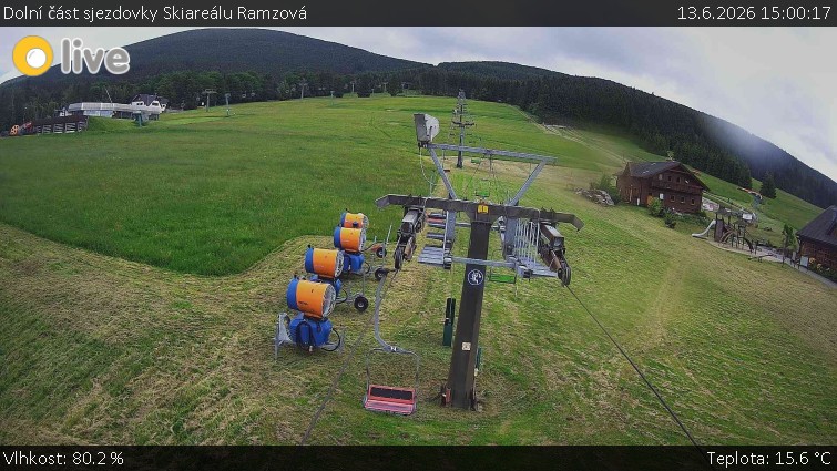 Horské atrakce Ramzová - Dolní část sjezdovky Skiareálu Ramzová - 13.6.2026 v 15:00