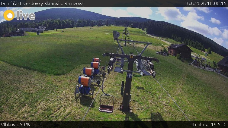 Horské atrakce Ramzová - Dolní část sjezdovky Skiareálu Ramzová - 16.6.2026 v 10:00