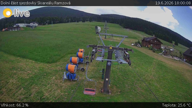 Horské atrakce Ramzová - Dolní část sjezdovky Skiareálu Ramzová - 19.6.2026 v 18:00