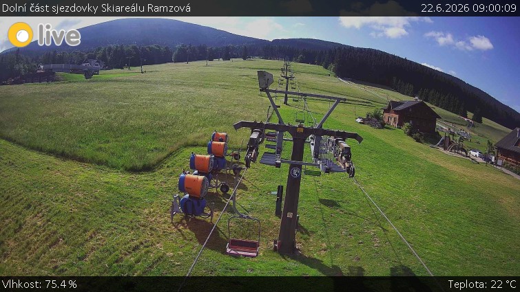 Horské atrakce Ramzová - Dolní část sjezdovky Skiareálu Ramzová - 22.6.2026 v 09:00