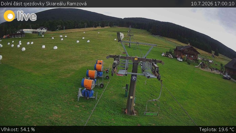 Horské atrakce Ramzová - Dolní část sjezdovky Skiareálu Ramzová - 10.7.2026 v 17:00