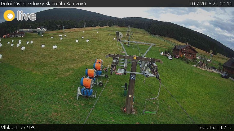 Horské atrakce Ramzová - Dolní část sjezdovky Skiareálu Ramzová - 10.7.2026 v 21:00
