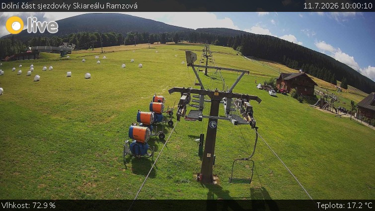 Horské atrakce Ramzová - Dolní část sjezdovky Skiareálu Ramzová - 11.7.2026 v 10:00