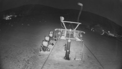 Unterer Teil der Skipiste im Skigebiet Ramzová