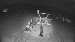 Unterer Teil der Skipiste im Skigebiet Ramzová