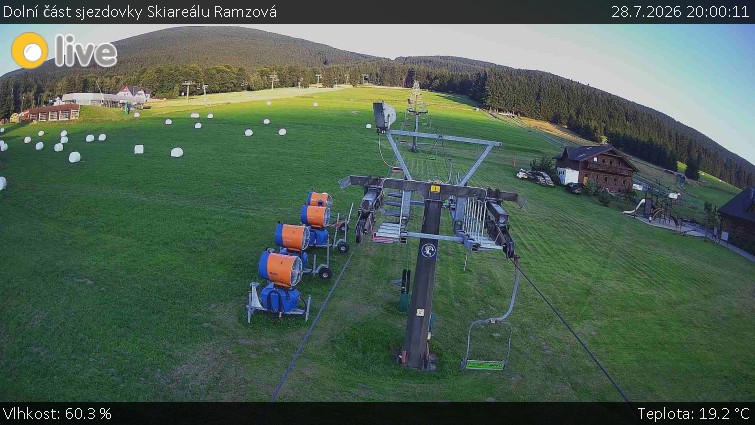 Horské atrakce Ramzová - Dolní část sjezdovky Skiareálu Ramzová - 28.7.2026 v 20:00