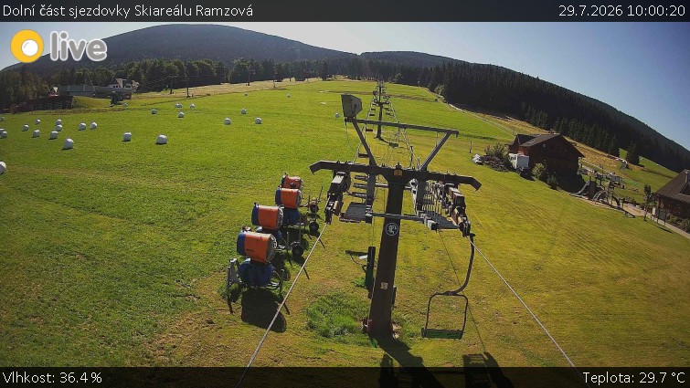 Horské atrakce Ramzová - Dolní část sjezdovky Skiareálu Ramzová - 29.7.2026 v 10:00