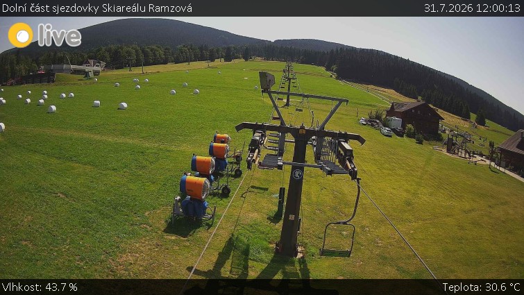 Horské atrakce Ramzová - Dolní část sjezdovky Skiareálu Ramzová - 31.7.2026 v 12:00