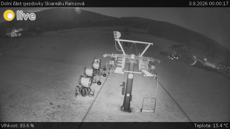 Horské atrakce Ramzová - Dolní část sjezdovky Skiareálu Ramzová - 3.8.2026 v 00:00