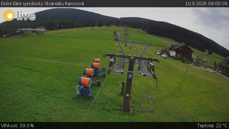 Horské atrakce Ramzová - Dolní část sjezdovky Skiareálu Ramzová - 10.8.2026 v 09:00