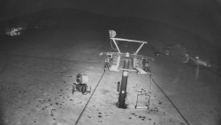 Unterer Teil der Skipiste im Skigebiet Ramzová