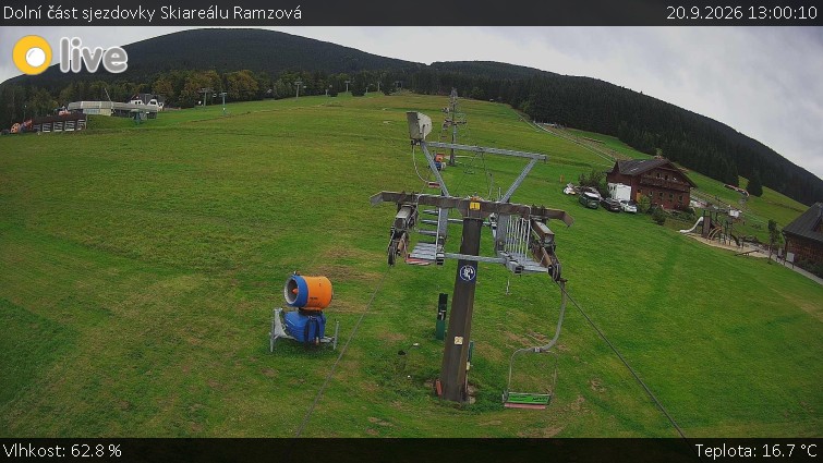 Horské atrakce Ramzová - Dolní část sjezdovky Skiareálu Ramzová - 20.9.2026 v 13:00