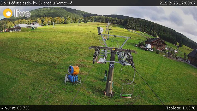 Horské atrakce Ramzová - Dolní část sjezdovky Skiareálu Ramzová - 21.9.2026 v 17:00