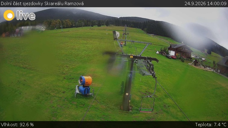 Horské atrakce Ramzová - Dolní část sjezdovky Skiareálu Ramzová - 24.9.2026 v 14:00