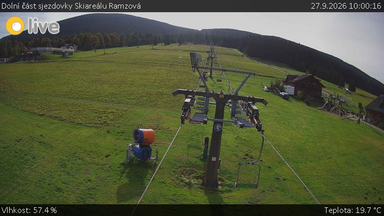 Horské atrakce Ramzová - Dolní část sjezdovky Skiareálu Ramzová - 27.9.2026 v 10:00