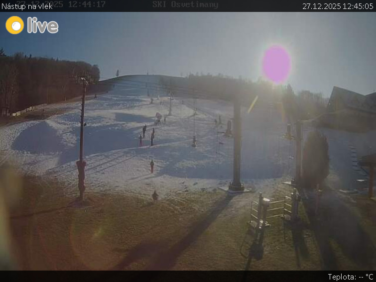 Ski Park Osvětimany - Nástup na vlek - 27.12.2025 v 12:45