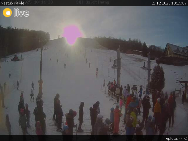 Ski Park Osvětimany - Nástup na vlek - 31.12.2025 v 10:15