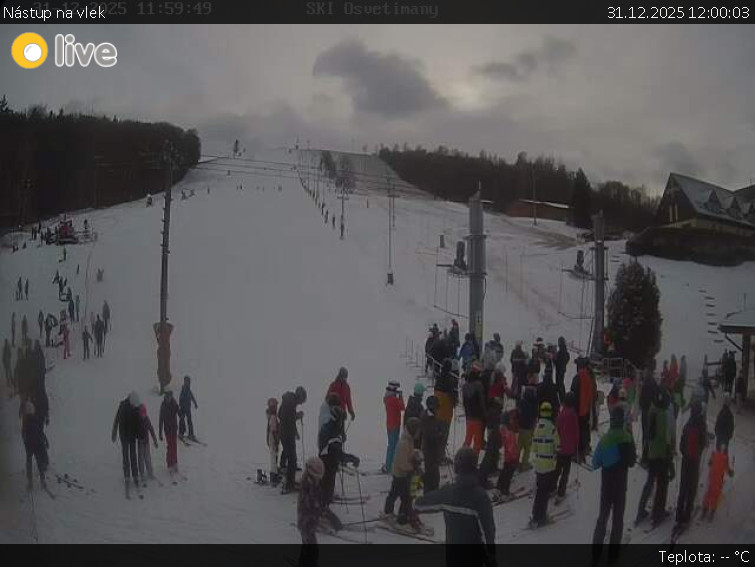 Ski Park Osvětimany - Nástup na vlek - 31.12.2025 v 12:00