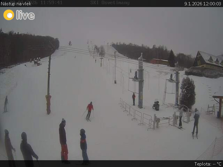 Ski Park Osvětimany - Nástup na vlek - 9.1.2026 v 12:00
