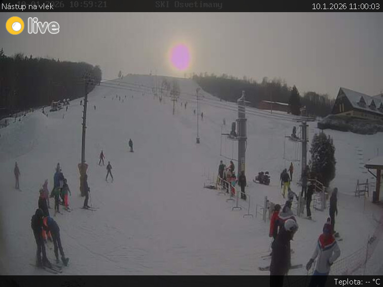 Ski Park Osvětimany - Nástup na vlek - 10.1.2026 v 11:00