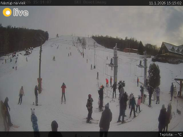 Ski Park Osvětimany - Nástup na vlek - 11.1.2026 v 15:15