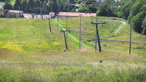 Skiareál Hlubočky - Horní část sjezdovky skiareálu Hlubočky - 14.6.2025 v 16:55