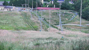 Skiareál Hlubočky - Horní část sjezdovky skiareálu Hlubočky - 23.6.2025 v 08:55