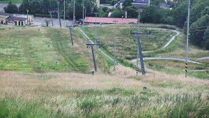 Skiareál Hlubočky - Horní část sjezdovky skiareálu Hlubočky - 23.6.2025 v 17:55