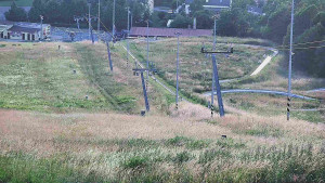 Skiareál Hlubočky - Horní část sjezdovky skiareálu Hlubočky - 23.6.2025 v 19:55
