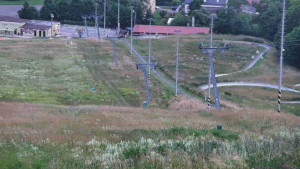 Skiareál Hlubočky - Horní část sjezdovky skiareálu Hlubočky - 23.6.2025 v 20:55