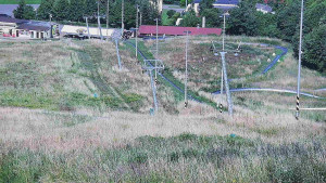 Skiareál Hlubočky - Horní část sjezdovky skiareálu Hlubočky - 1.7.2025 v 09:55