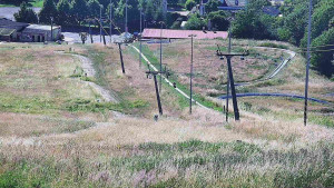 Skiareál Hlubočky - Horní část sjezdovky skiareálu Hlubočky - 2.7.2025 v 16:55