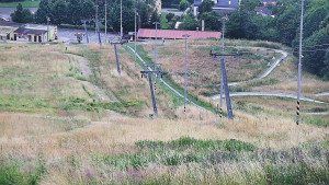 Skiareál Hlubočky - Horní část sjezdovky skiareálu Hlubočky - 4.7.2025 v 06:55