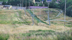 Skiareál Hlubočky - Horní část sjezdovky skiareálu Hlubočky - 4.7.2025 v 07:55