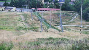 Skiareál Hlubočky - Horní část sjezdovky skiareálu Hlubočky - 4.7.2025 v 09:55