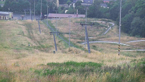 Skiareál Hlubočky - Horní část sjezdovky skiareálu Hlubočky - 7.7.2025 v 05:55
