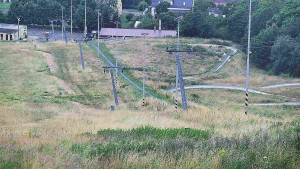 Skiareál Hlubočky - Horní část sjezdovky skiareálu Hlubočky - 7.7.2025 v 08:55