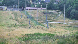 Skiareál Hlubočky - Horní část sjezdovky skiareálu Hlubočky - 7.7.2025 v 10:55