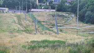Skiareál Hlubočky - Horní část sjezdovky skiareálu Hlubočky - 7.7.2025 v 11:55