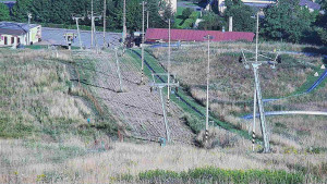 Skiareál Hlubočky - Horní část sjezdovky skiareálu Hlubočky - 19.7.2025 v 07:55