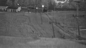 Skiareál Hlubočky - Horní část sjezdovky skiareálu Hlubočky - 15.8.2025 v 04:55