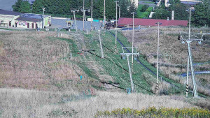 Skiareál Hlubočky - Horní část sjezdovky skiareálu Hlubočky - 15.8.2025 v 08:25