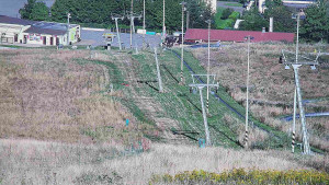 Skiareál Hlubočky - Horní část sjezdovky skiareálu Hlubočky - 15.8.2025 v 08:40